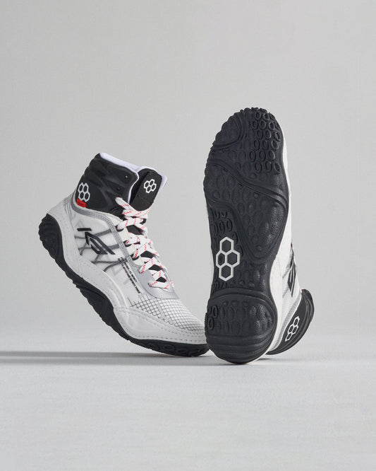 KS Infinity Youth Wrestling Shoes - Yang/White