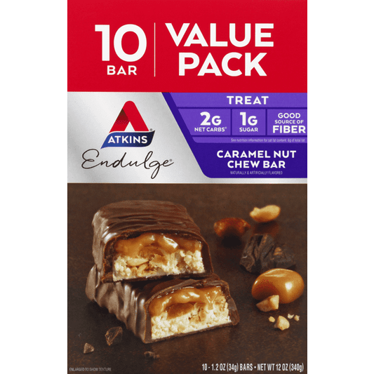 Atkins Endulge Caramel Nut Chew Bar