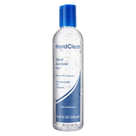 Hand Sanitizer HandClean 8.45 oz. Ethyl Alcohol Gel Bottle