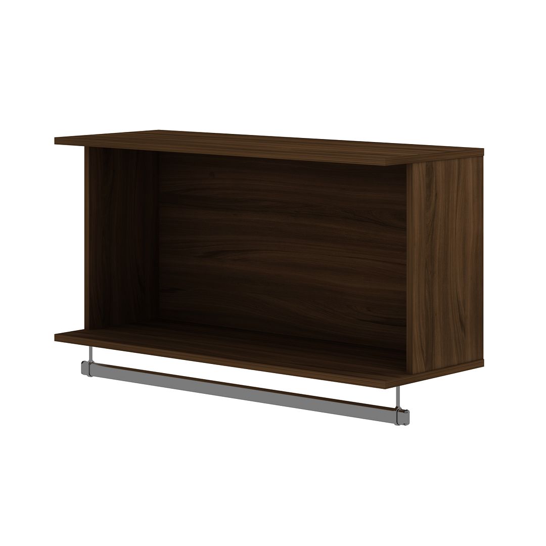 Rockefeller 35.24" Open Floating Hanging Closet with Shelf and Hanging Rod - East Shore Modern Home Furnishings