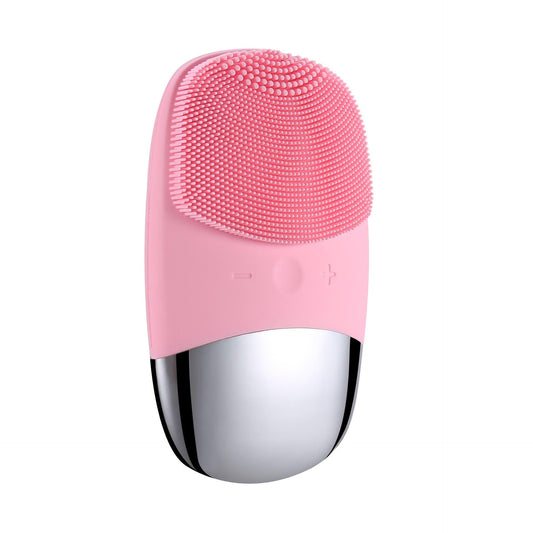 Mini Silicone Electric Face Cleansing Brush Electric Facial Cleanser Sonic Facial Cleansing Brush Skin Massager Skin Care Tools - amazitshop