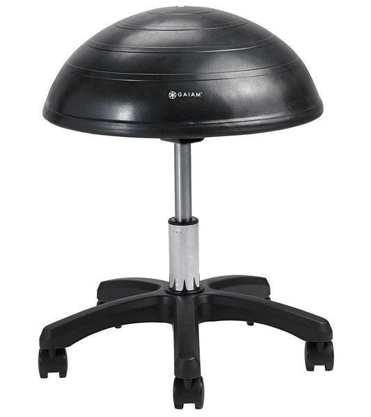 Gaiam Adjustable Balance Ball Stool (23")