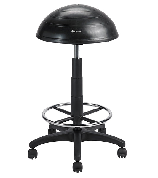 Gaiam Adjustable Balance Ball Stool (31")