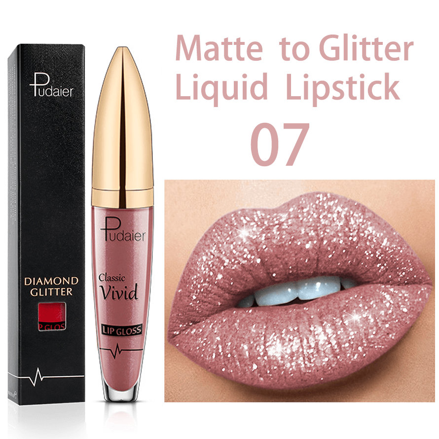 18 Colors Diamond Shimmer Glitter Lip Gloss