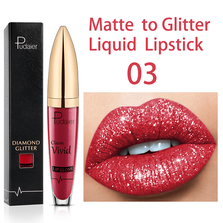 18 Colors Diamond Shimmer Glitter Lip Gloss