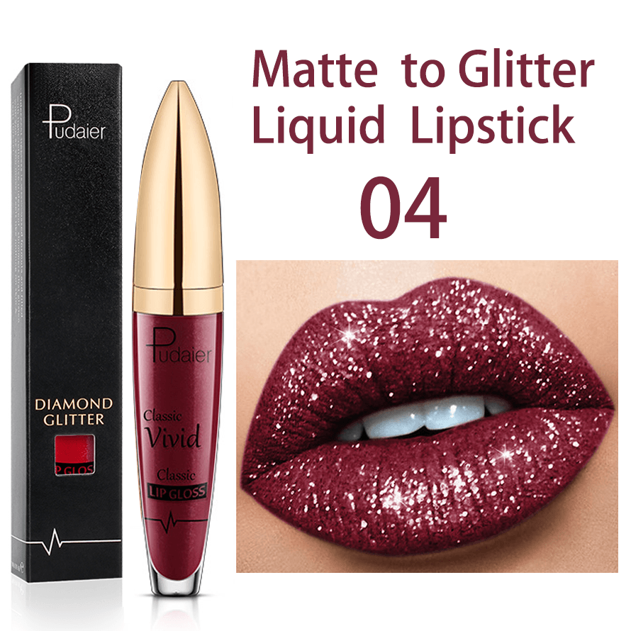 18 Colors Diamond Shimmer Glitter Lip Gloss