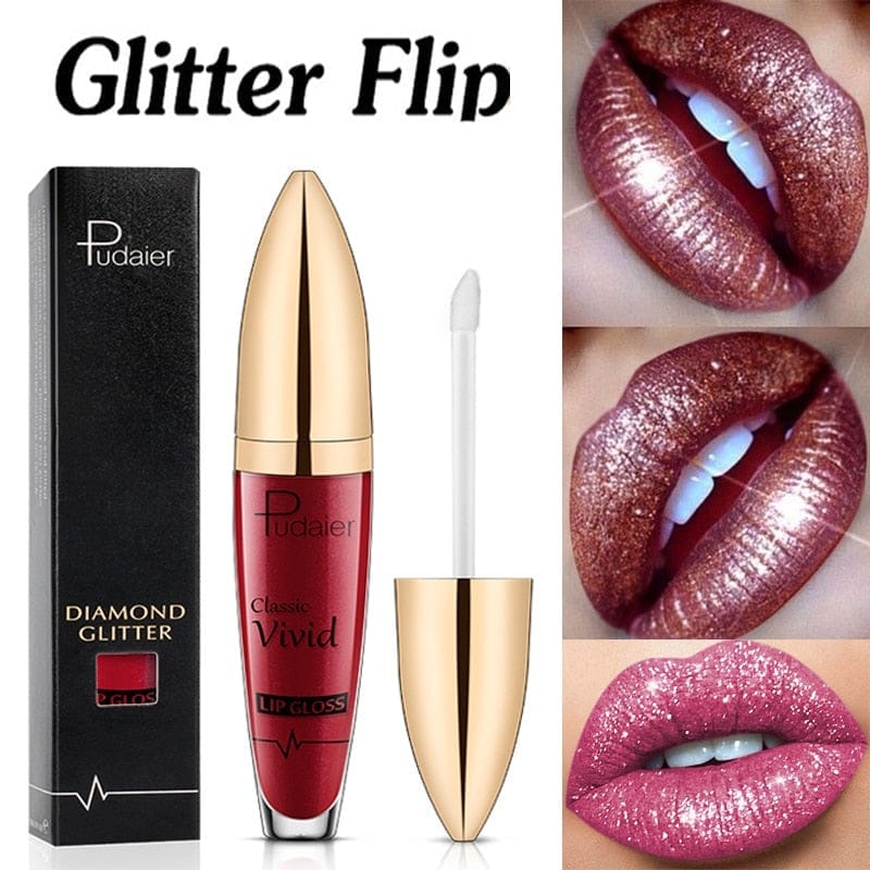 18 Colors Diamond Shimmer Glitter Lip Gloss