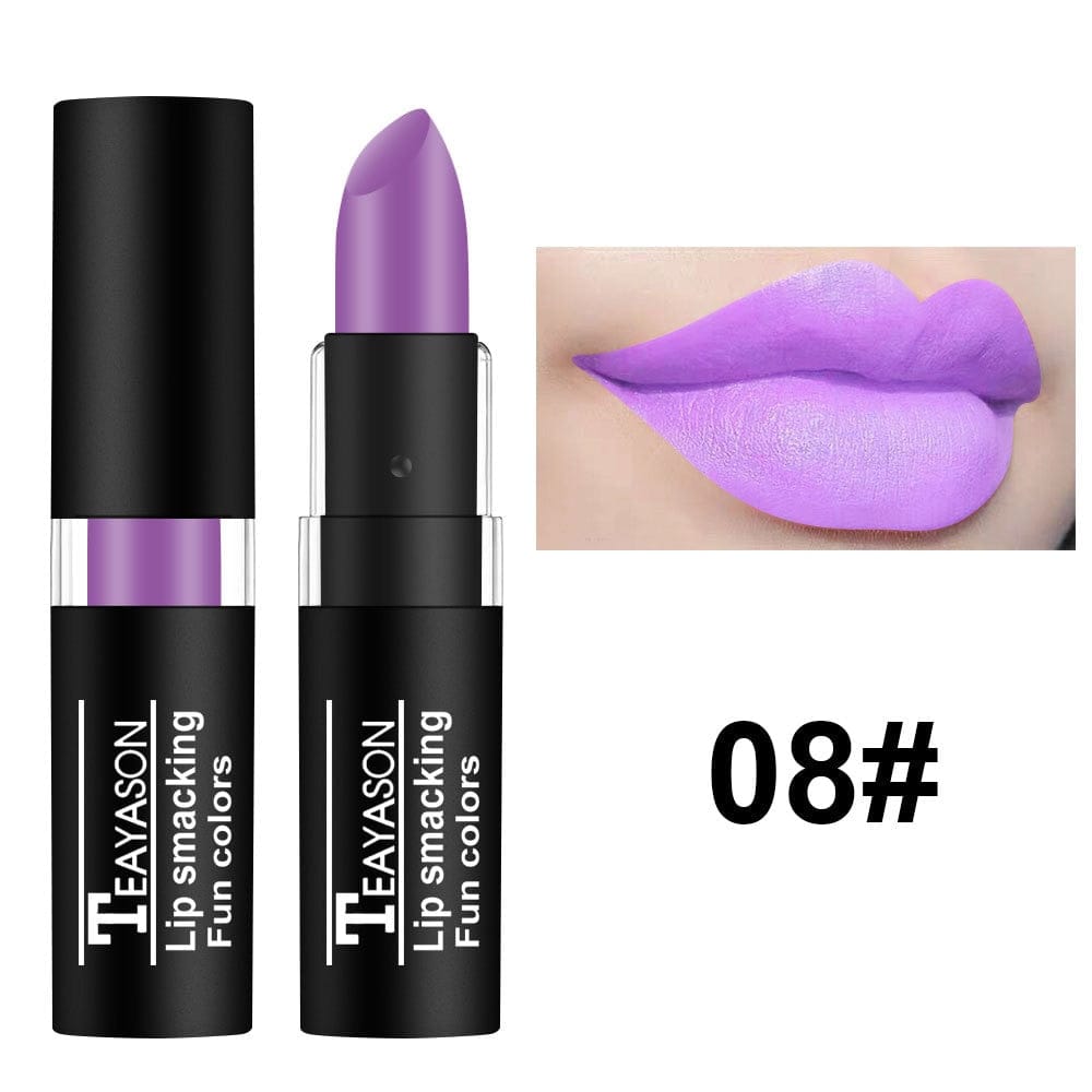 1Pcs Long Lasting Pigment Waterproof Velvet Matte Luxury Lipstick