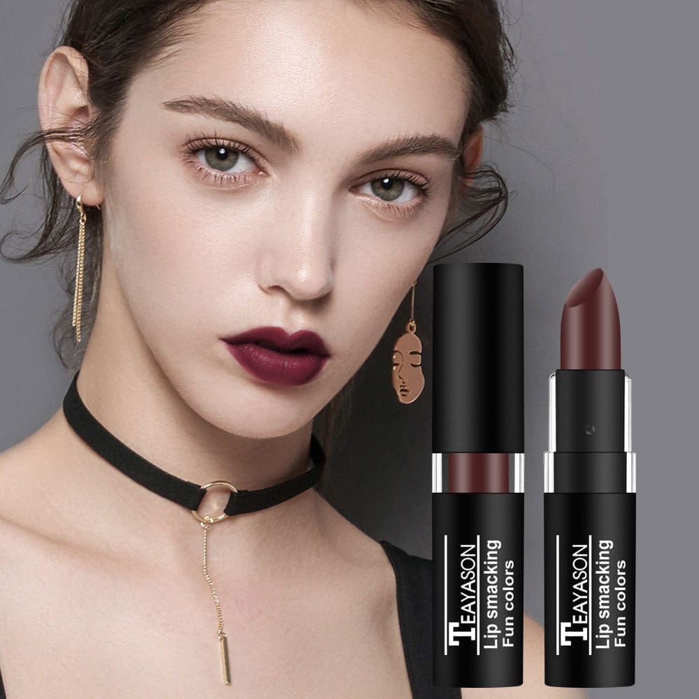 1Pcs Long Lasting Pigment Waterproof Velvet Matte Luxury Lipstick