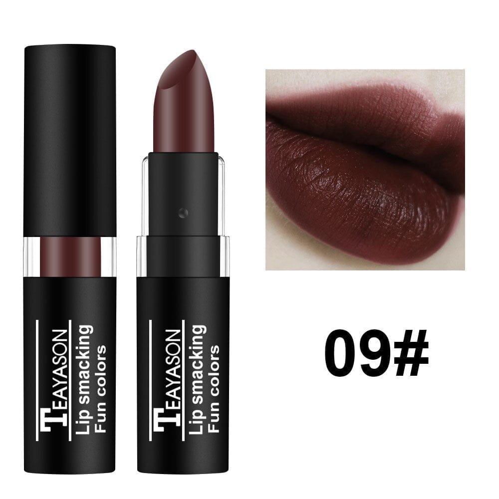 1Pcs Long Lasting Pigment Waterproof Velvet Matte Luxury Lipstick
