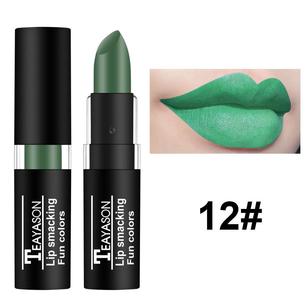 1Pcs Long Lasting Pigment Waterproof Velvet Matte Luxury Lipstick