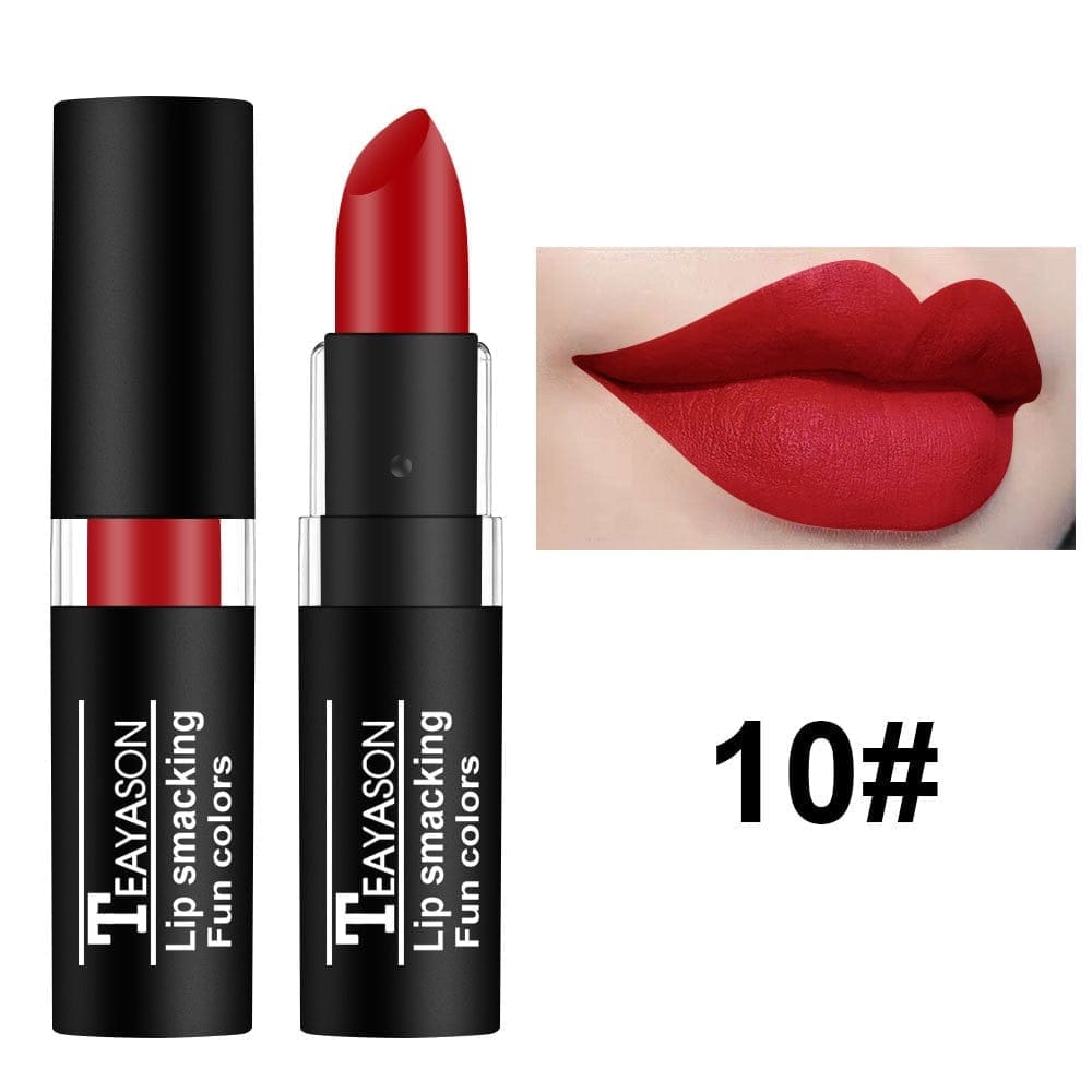 1Pcs Long Lasting Pigment Waterproof Velvet Matte Luxury Lipstick