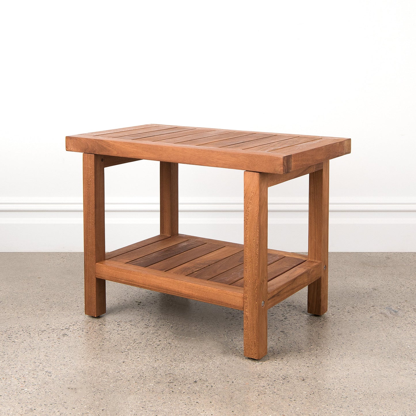 Teak Shower Table