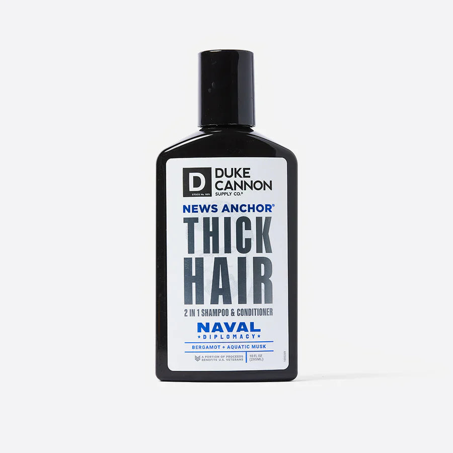 DUKE CANNON- News Anchor 2-in-1 Hair Wash