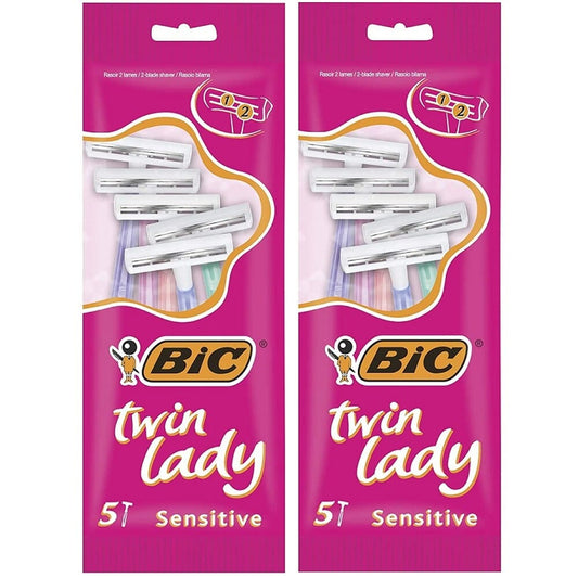 2-Pack: BIC Twin Lady Twin Blade Razor