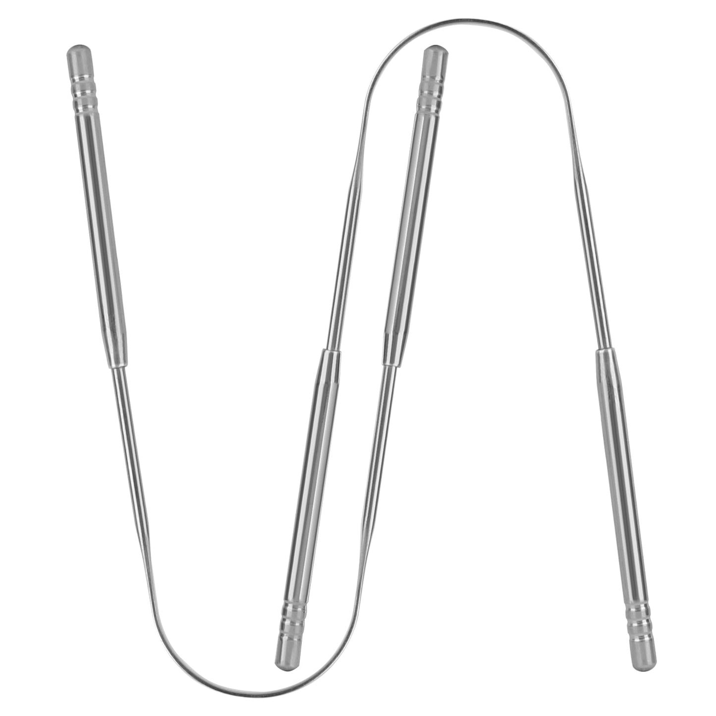 2-Pieces: Tongue Scraper Cleaner Stainless Steel