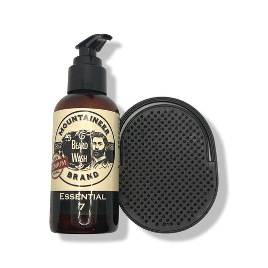 Essential 7 Beard Wash & Shower Brush - by Mountaineer (Pre-Owned)