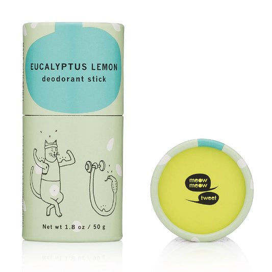 Meow Meow Tweet Mini Deodorant Stick - Eucalyptus Lemon (1.8 oz) #10077685