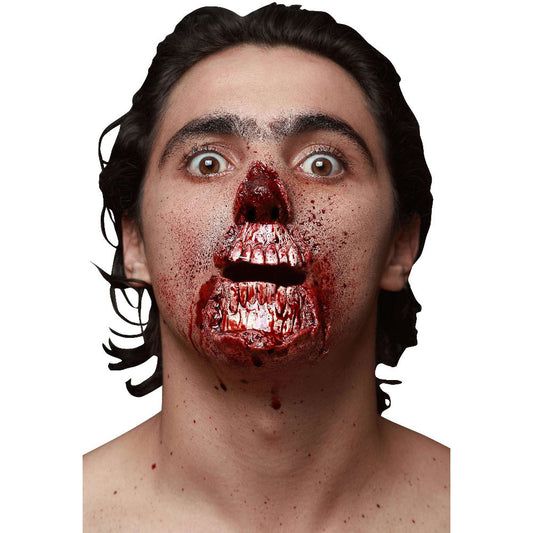 Meat Lover Gory Mouth Rubber Latex Prosthetic