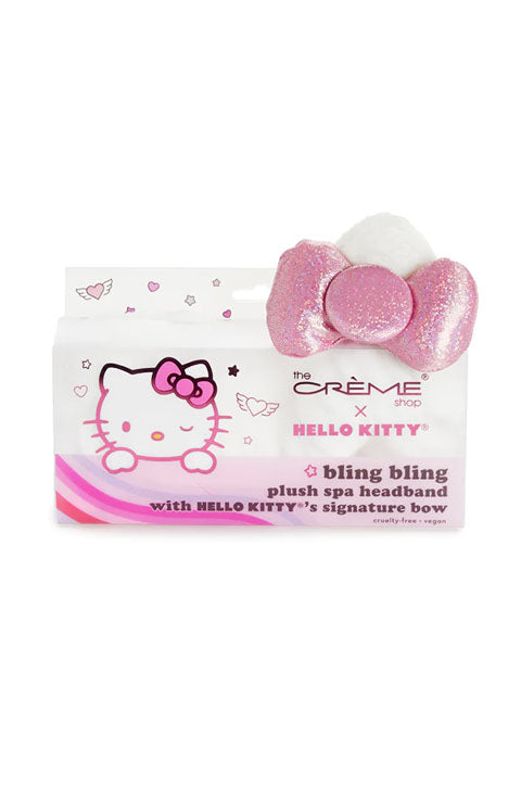 The Creme Shop x Hello Kitty Y2K Bling Bling Plush Spa Headband