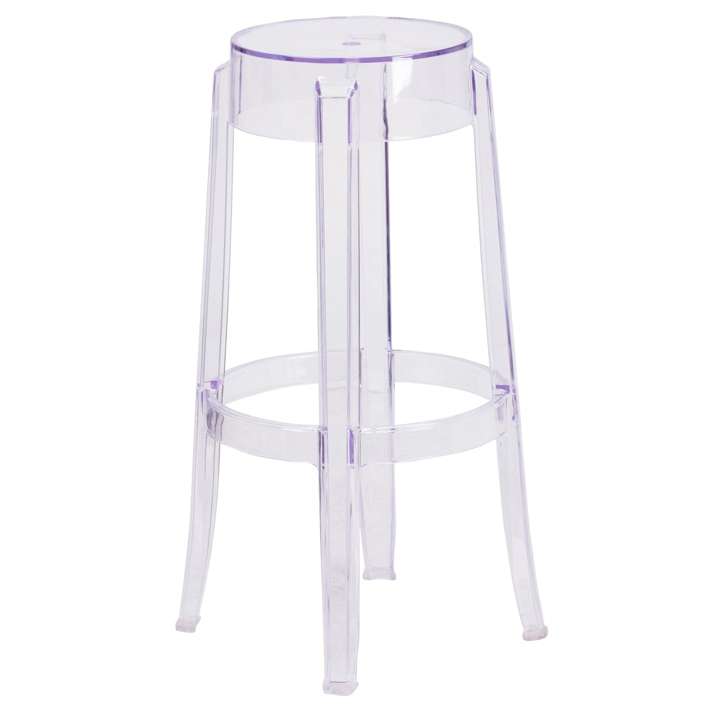 29.75'' Transparent Counter Height Stool
