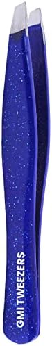 Eyebrow Tweezer- Eyebrow Tweezers for Women and Men - Professional eye brow twizzers and trimmer. (Dark Blue)