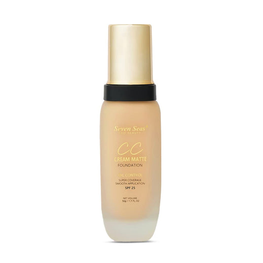 Seven Seas CC Cream Matte Foundation Natural -  50 gms