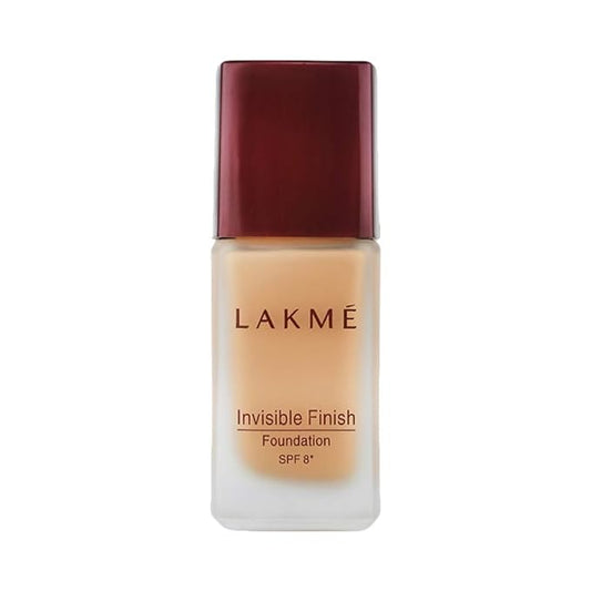 Lakmé Invisible Finish Spf 8 Liquid Foundation, Shade 01 - 25 ml