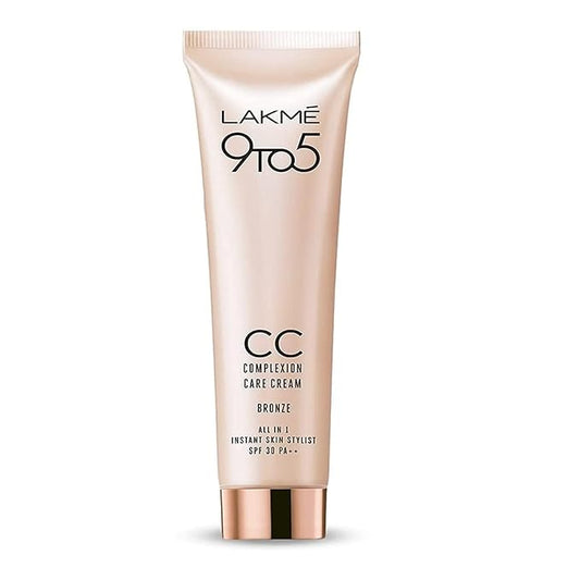 Lakme 9 to 5 CC Cream, 03 - Bronze SPF 30 - 30 gms