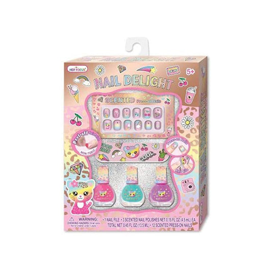 Hot Focus Nail Delight Leopard Set