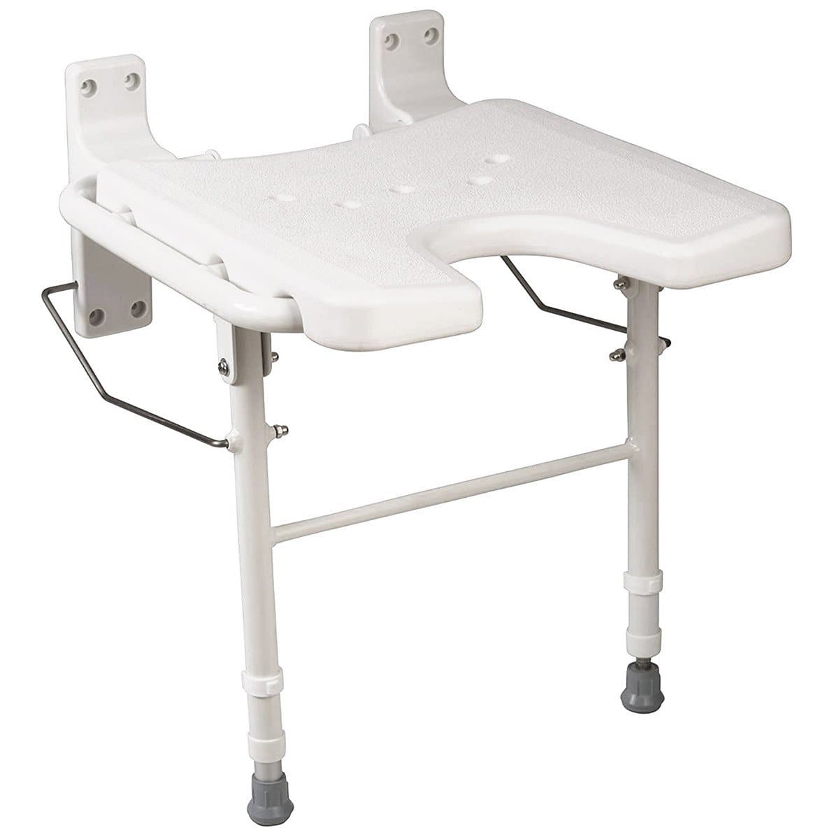 HealthSmart Wall Mount Fold-Away Shower Seat