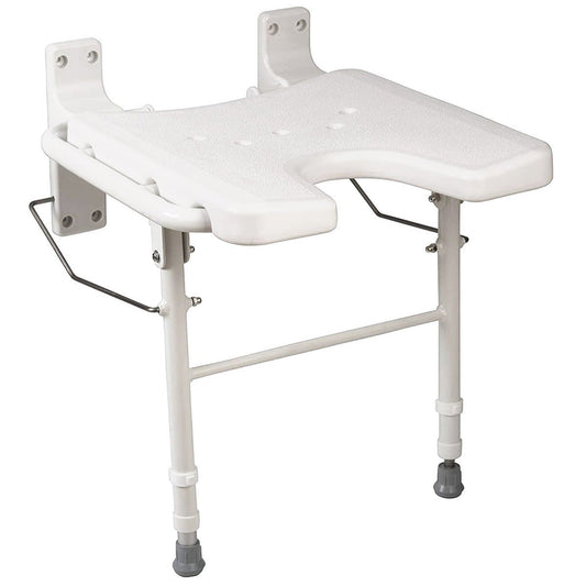 HealthSmart Wall Mount Fold-Away Shower Seat