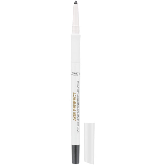 LÕOrŽal Paris Age Perfect Satin Glide Eyeliner with Mineral Pigments, Charcoal