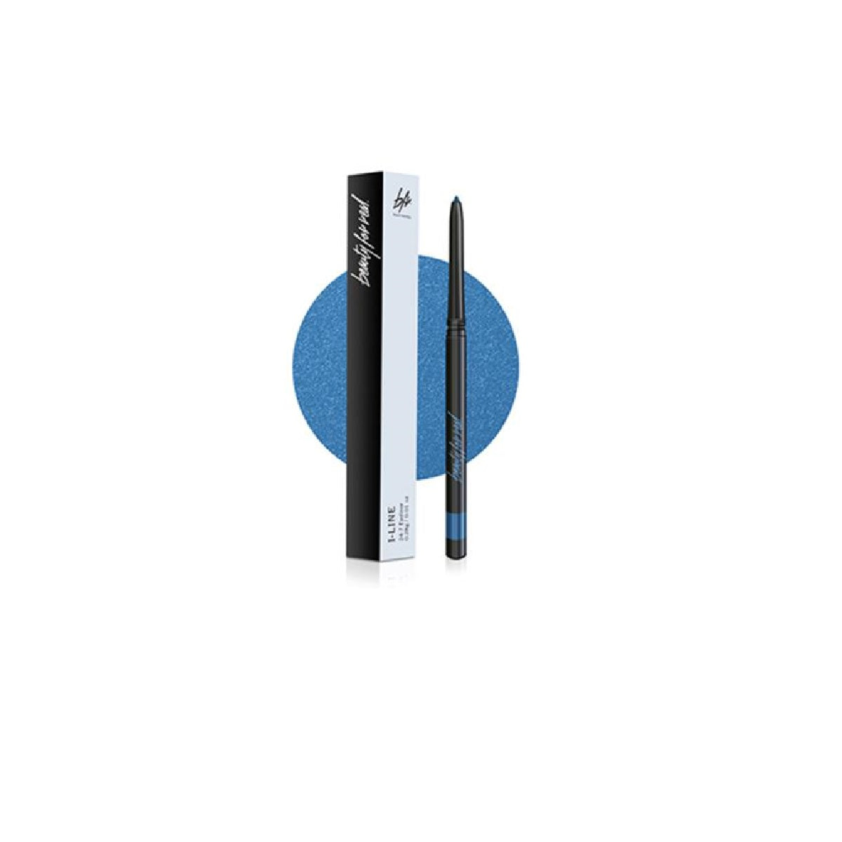 Beauty For Real I-Line 24-7 Waterproof Gel Eyeliner 0.01oz Fontaine Blue