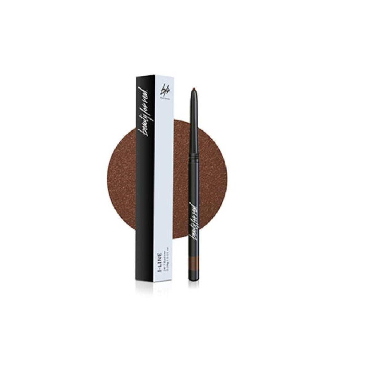 Beauty For Real I-Line 24-7 Waterproof Gel Eyeliner 0.01oz whiskey