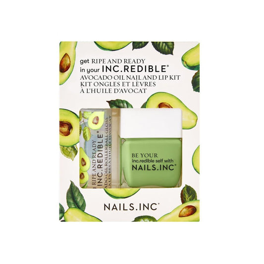 Nails.INC 2-Piece INC.REDIBLE Nail and Lip Set