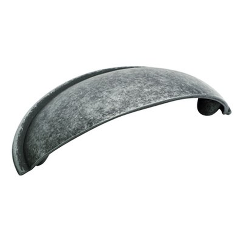 Amerock Cup Pulls 2-1/2 in (64 Mm) Center-To-Center Polished Brass Cabinet Cup Pull Furniture > Cabinets & Storage > Ironing Centers Amerock Wrought Iron 1