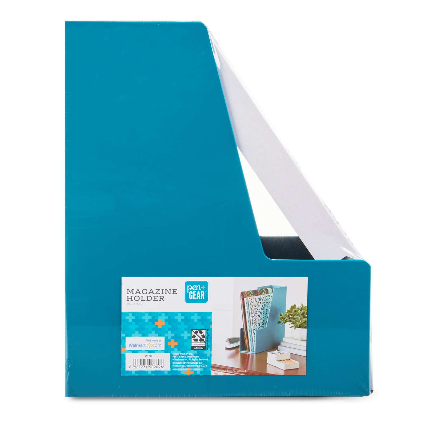 Pen + Gear Desk Organizer Magazine Holder, Black Furniture > Cabinets & Storage > Magazine Racks LIKE DESIGN Aqua Haze
