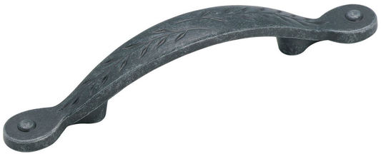 Amerock Nature'S Splendor 3 in (76 Mm) Center-To-Center Wrought Iron Dark Cabinet Pull Furniture > Cabinets & Storage > Ironing Centers Amerock Wrought Iron Dark 1