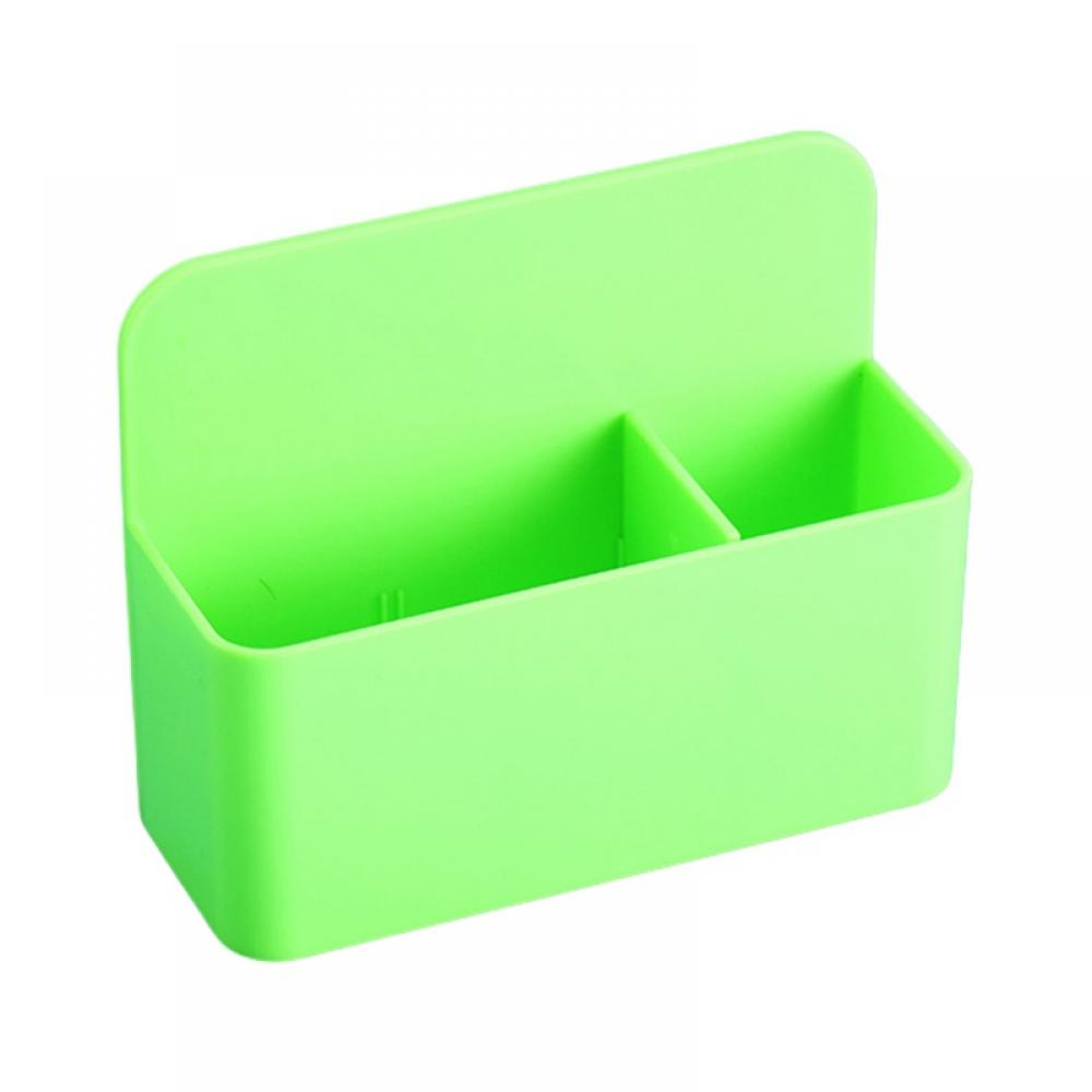 2 Magnetic Dry Erase Marker Pen Holders, Dry Erase and Pen Storage Bags for Whiteboards, Refrigerators, Metal Lockers and Cabinets, White + Blue Furniture > Cabinets & Storage > Storage Cabinets & Lockers Feiona Green