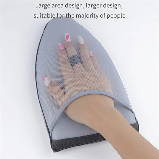 Mnycxen Hand-Held Ironing Board Garment Steamer Ironing Glove, Waterproof Mitt with Finger Loop