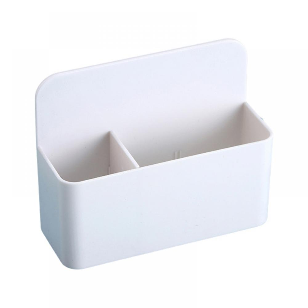 2 Magnetic Dry Erase Marker Pen Holders, Dry Erase and Pen Storage Bags for Whiteboards, Refrigerators, Metal Lockers and Cabinets, White + Blue Furniture > Cabinets & Storage > Storage Cabinets & Lockers Feiona White