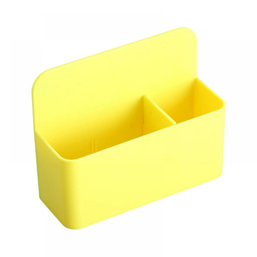 2 Magnetic Dry Erase Marker Pen Holders, Dry Erase and Pen Storage Bags for Whiteboards, Refrigerators, Metal Lockers and Cabinets, White + Blue Furniture > Cabinets & Storage > Storage Cabinets & Lockers Feiona Yellow