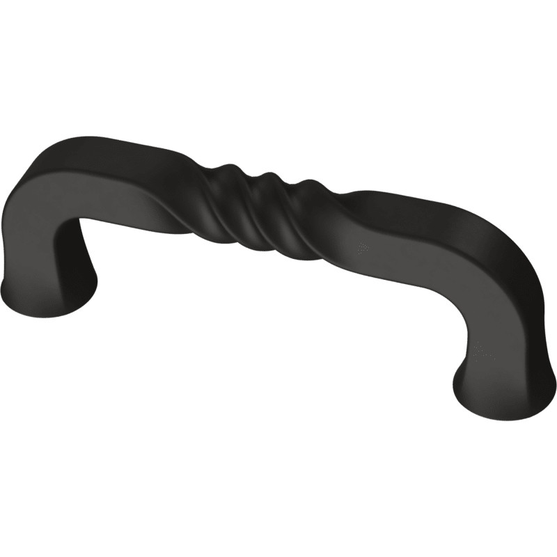 Liberty Hardware P27604K-C Iron Craft 3" Center to Center Handle Cabinet Pull - Distressed Furniture > Cabinets & Storage > Ironing Centers Liberty Hardware Flat Black