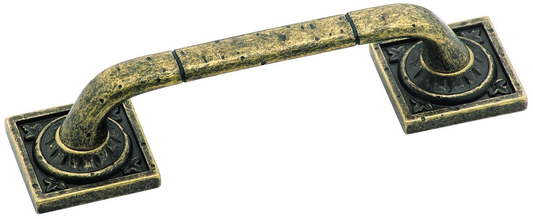 Amerock BP4482R2 Ambrosia 3-3/4 Inch Center to Center Handle Cabinet Pull Weathered Brass Furniture > Cabinets & Storage > Ironing Centers Amerock Brass