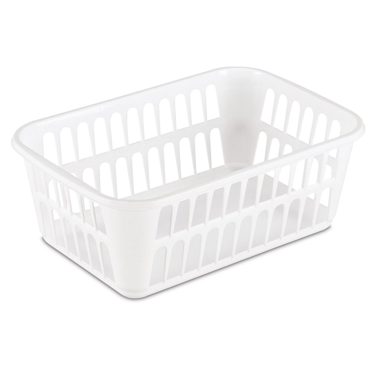 Sterilite Storage Basket, 11.25 X 8 X 4.25 Inches, White