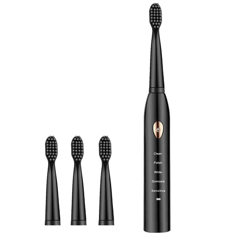 Soft-bristle Toothbrush Oral Irrigator Rechargeable Automatic Ultrasonic Wave - amazitshop