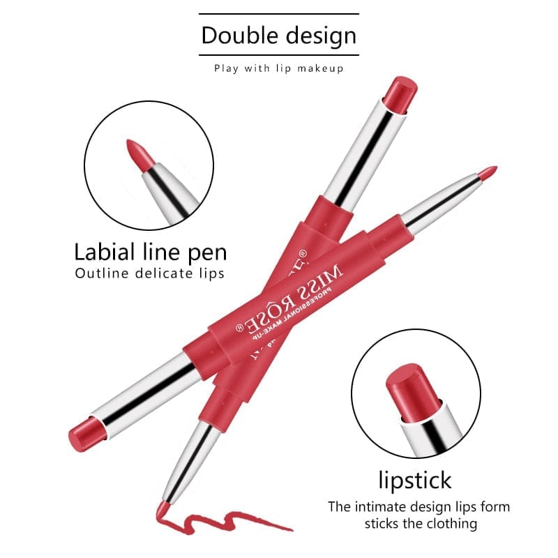8 Color Waterproof Matte Lipstick