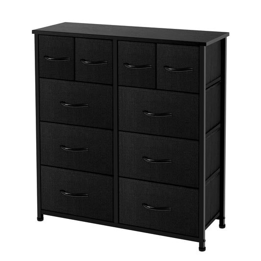 Wide Fabric Storage and Organization, Bedroom Dresser, Chest of Drawers for Living Room