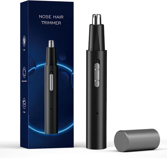 Ginity Nose Hair Trimmer for Men, 2023 Painless USB Rechargeable Nose Hair Trimmer,Portable Nose Trimmers for Women,IPX7 Waterproof Dual Edge Blades Nasal Trimmer Nose Clippers for Easy Cleansing